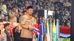 Hari Pramuka ke-65, Agung Dorong Gerakan Satu Siswa Satu Polybag