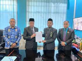 Tingkatkan Layanan Publik, Disdukcapil dan Pengadilan Agama Bengkalis Tanda Tangani Kerjasama