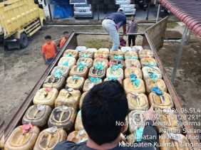 Berawal dari Laporan Warga, Polsek Kuantan Mudik Ungkap Kasus BBM Subsidi