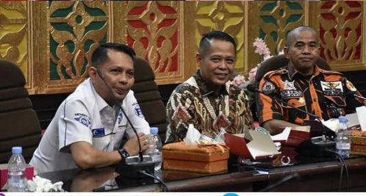 Siap Dukung Kinerja DPRD, Puluhan Anggota Ormas PP Datangi DPRD Kota Pekanbaru