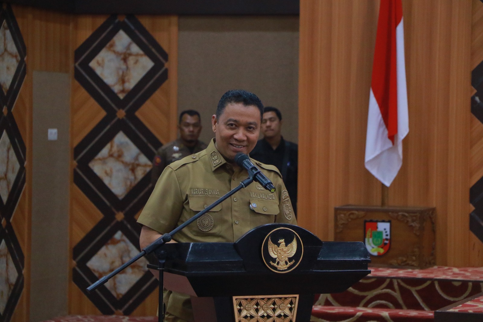 Wawako Pekanbaru Buka Sosialisasi Pembentukan Koperasi Merah Putih