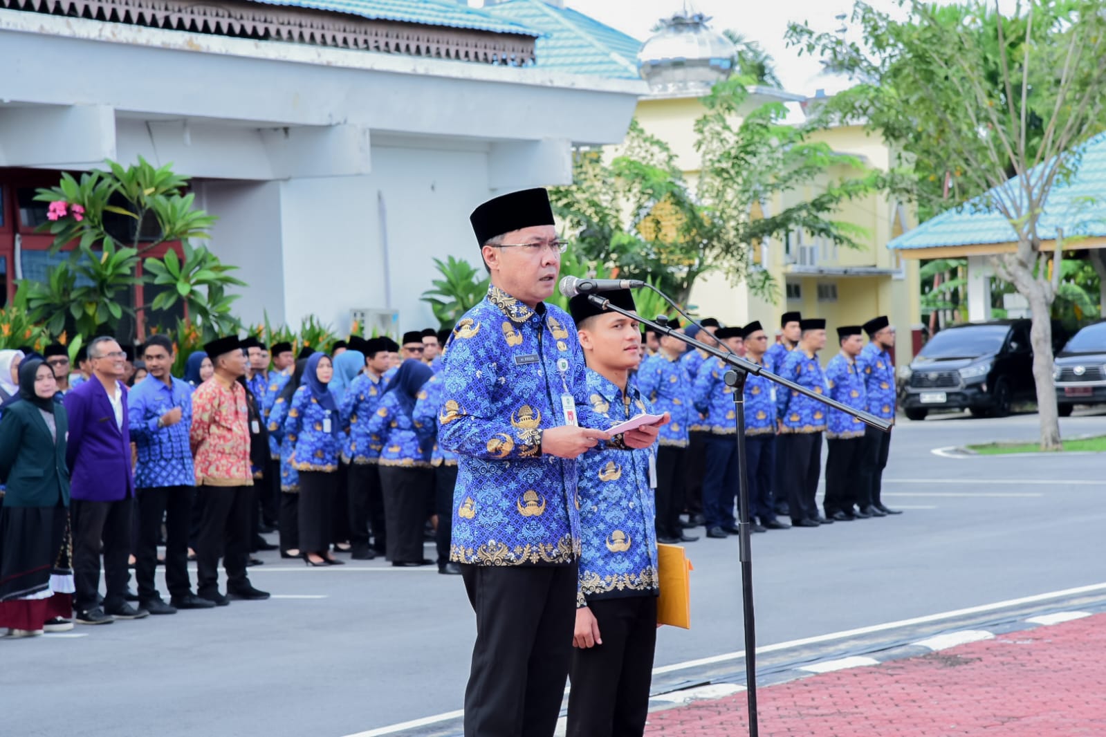 Upacara Hari Kebangkitan Nasional ke-116 dan Peringatan HUT PPNI ke-50 Dipimpin Oleh Bupati Bengkalis