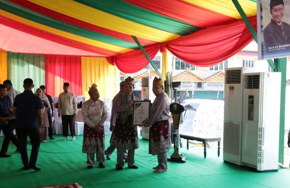 Pemprov Riau Raih Penghargaan Menteri Agama atas Keberhasilan Program Masjid Ramah Pemudik