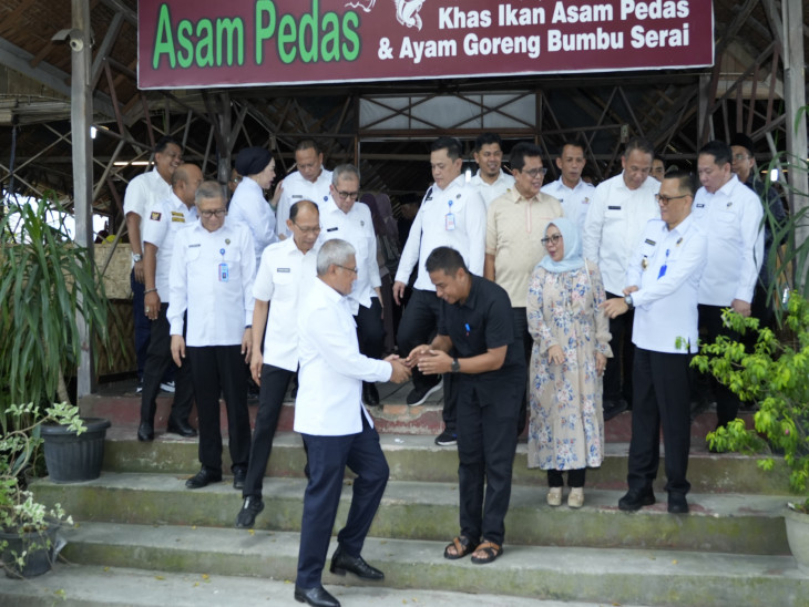Bupati dan Wakil Bupati Kampar Silaturahmi Bersama Kepala BNN