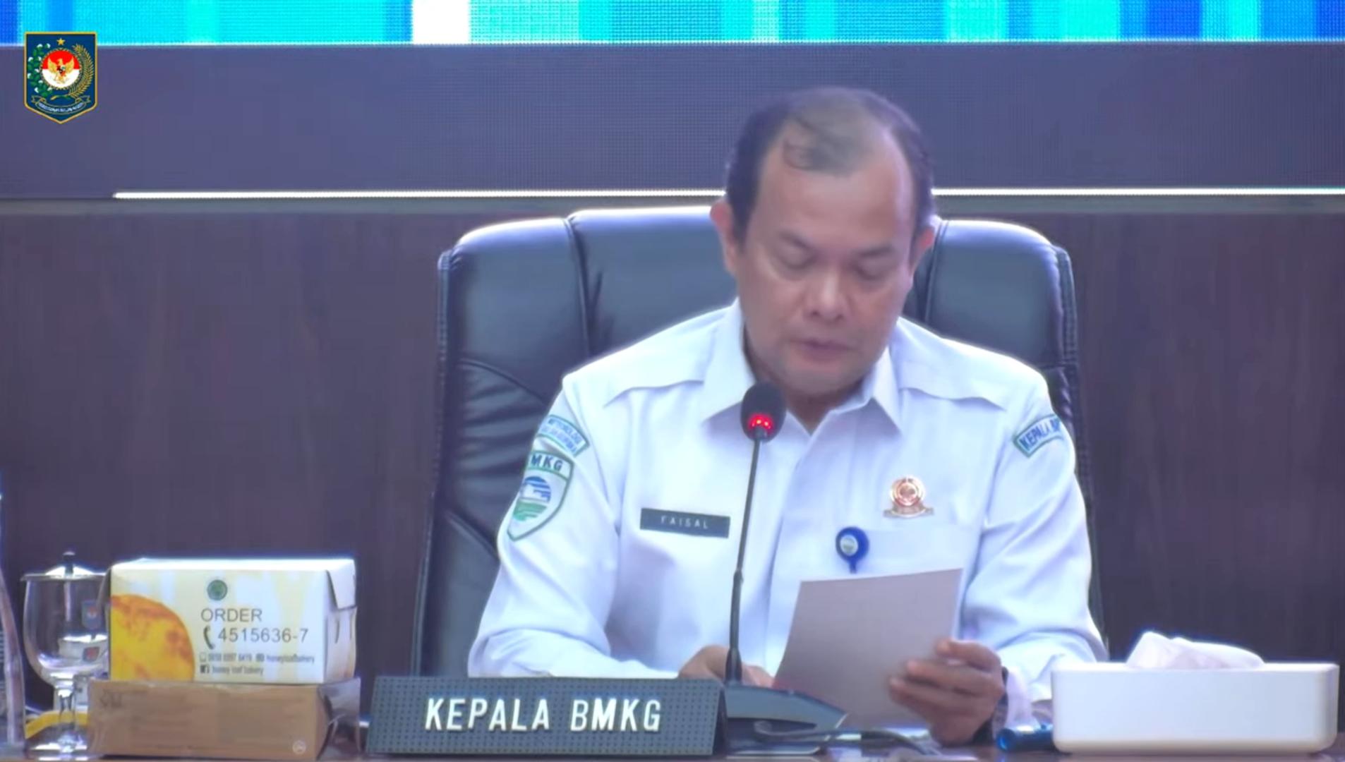 Hadapi El Nino 2026, BMKG Dorong Koordinasi Pusat dan Daerah