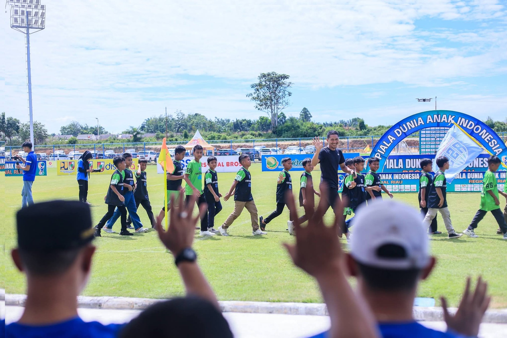 Wali Kota Resmikan Piala Dunia Anak Indonesia di Stadion Mini Gelora Hangtuah