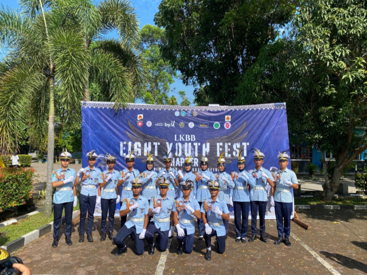 SMAN 2 Bangkinang Kota, Raih Juara Favorit 3 Lomba Baris Berbaris EYF Chapter 10 Tingkat Provinsi Riau