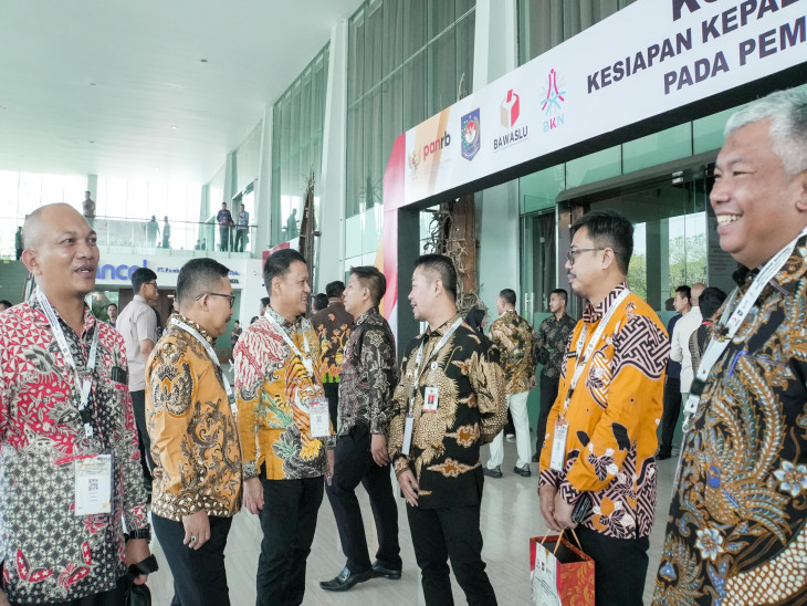 Ikuti Rakor Pemilu Serentak dengan Bawaslu RI, Hambali : Dalam Pilkada Serentak 2024, ASN  Harus Netralitas.