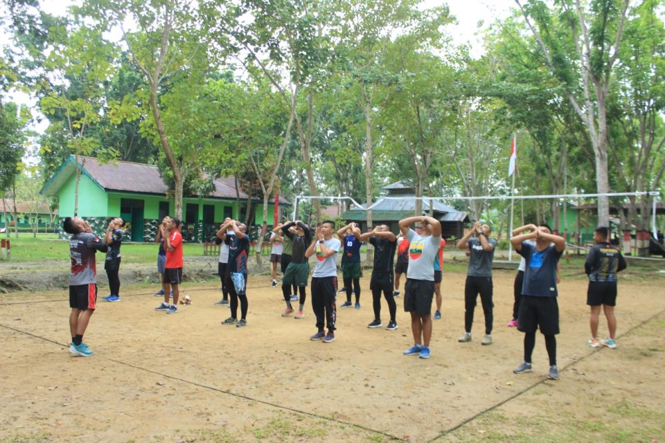 Medan Operasi Tidak Menjadi Rintangan Untuk Prajurit Bima Sakti Menjaga Kondisi Fisik