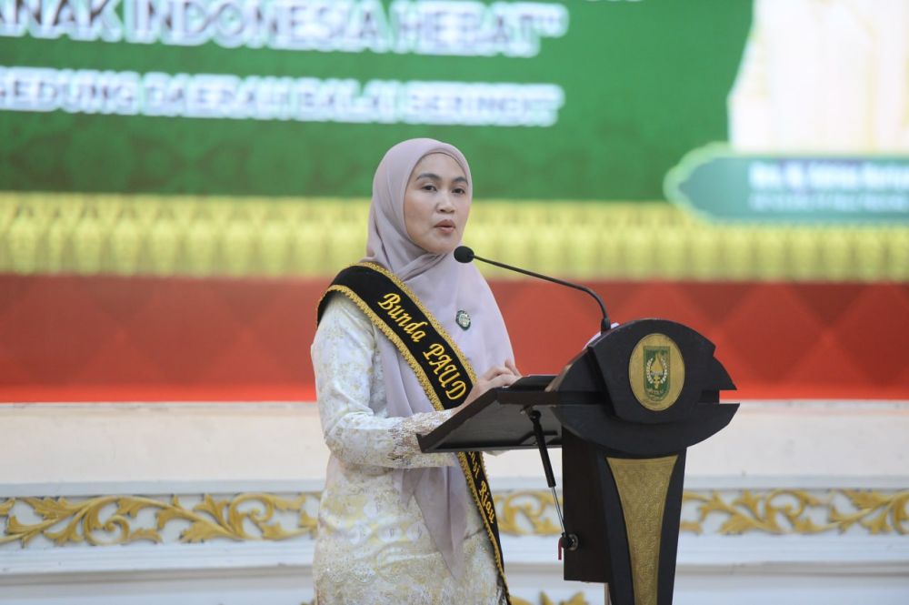 Bunda PAUD Riau Ajak Semua Pihak Bersinergi Majukan Pendidikan Anak Usia Dini