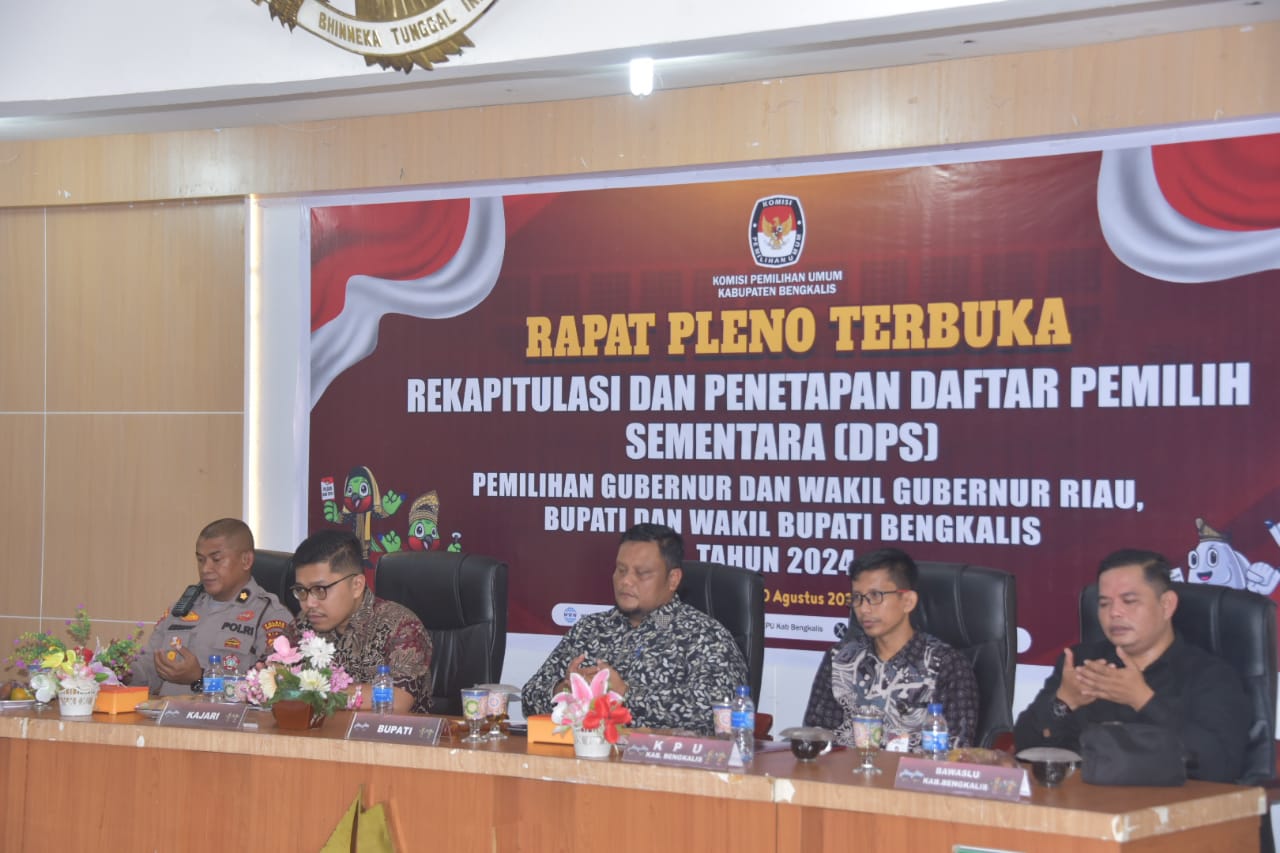 Hadiri Rapat Pleno DPS, Bupati Kasmarni Sampaikan Sejumlah Pesan dan Harapan