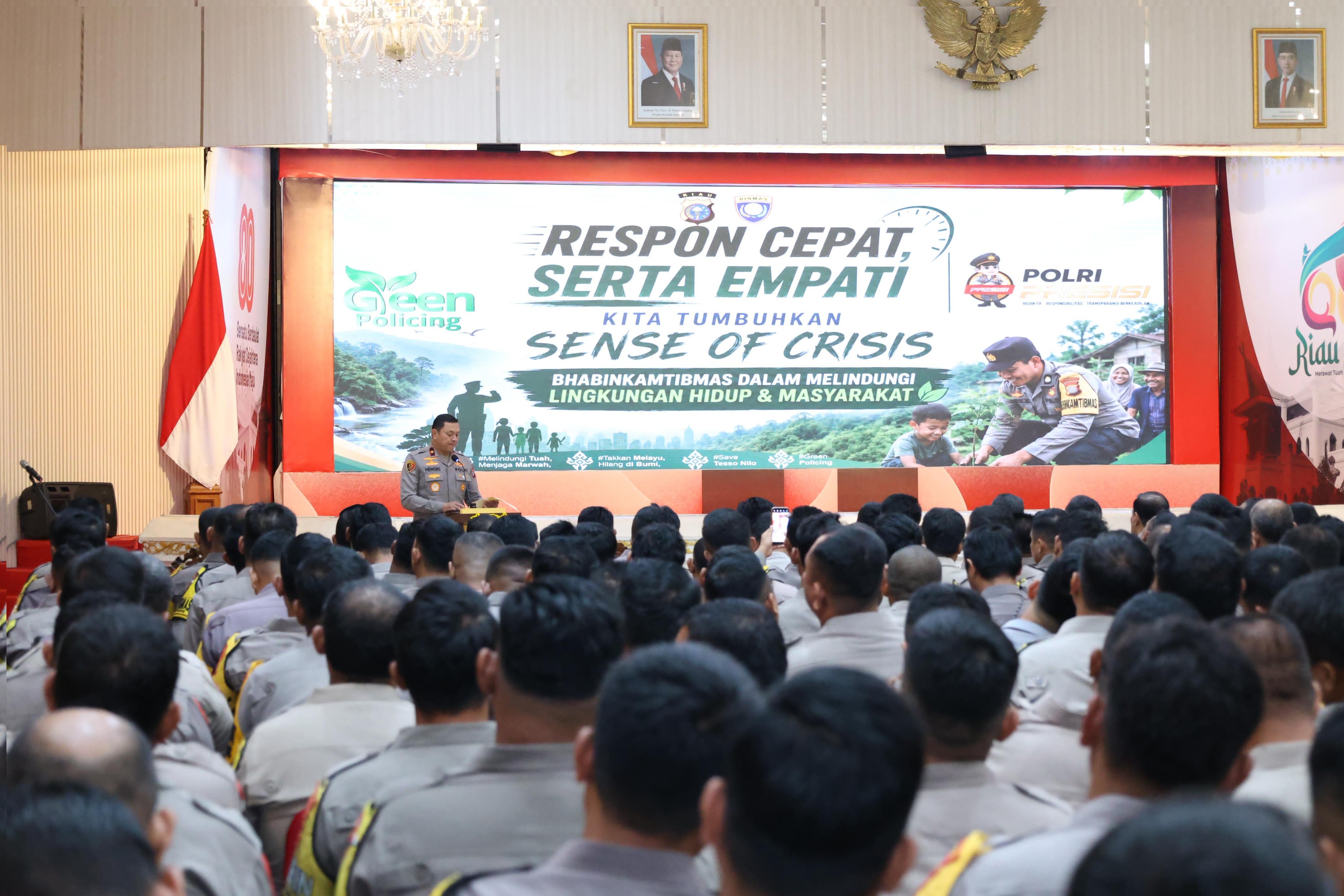 Humanis dan Presisi, Wakapolda Riau Ingin Bhabinkamtibmas Tangguh Hadapi Era Disrupsi