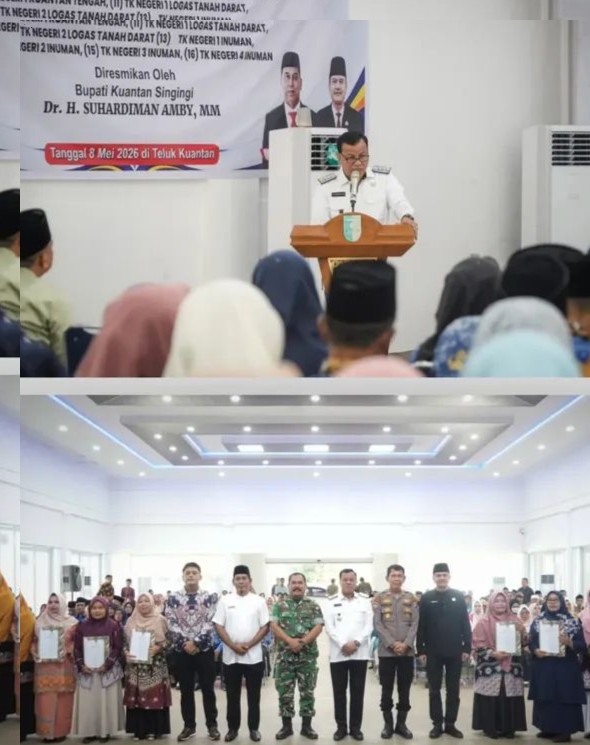 Bupati Suhardiman Amby Lantik 37 Pejabat, Wujudkan Kuansing Hebat dan Berkarakter